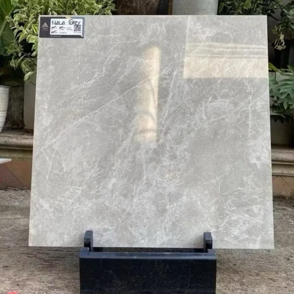 Granit lantai 60x60 arna omkara dark grey | glazed polished