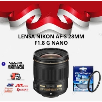 LENSA NIKON AF-S 28MM F1.8 G NANO / LENSA KAMERA NIKON AF-S 28MM F1.8G