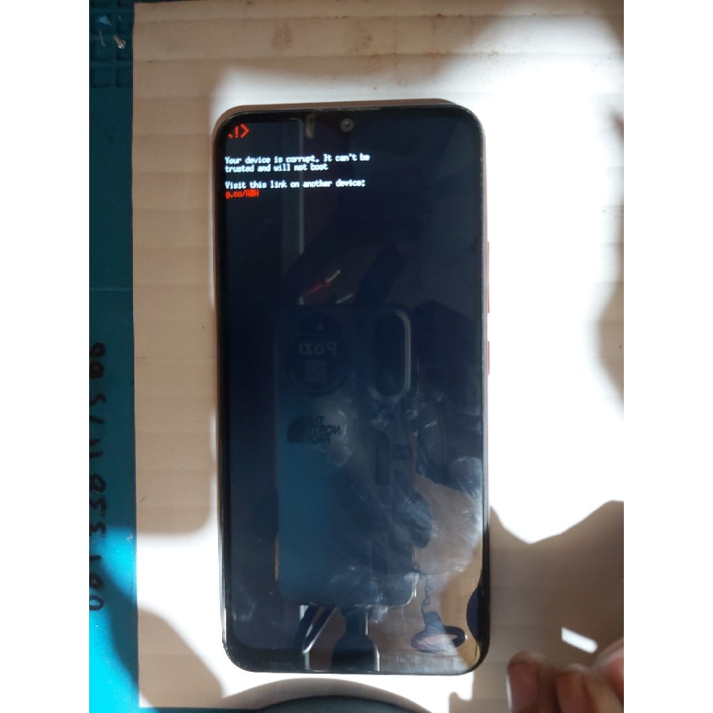 vivo y12i minus seperti di gambar