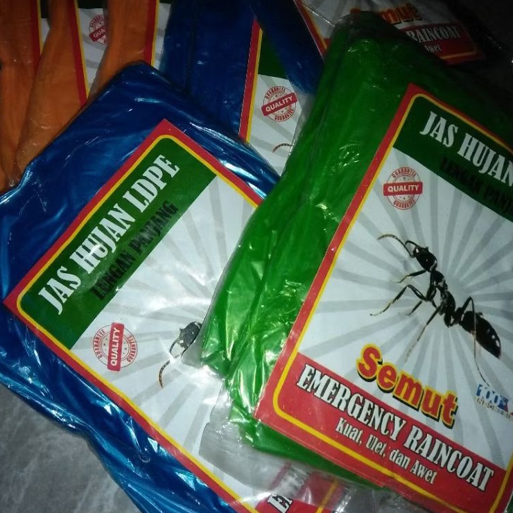 JAS HUJAN PLASTIK LDPE