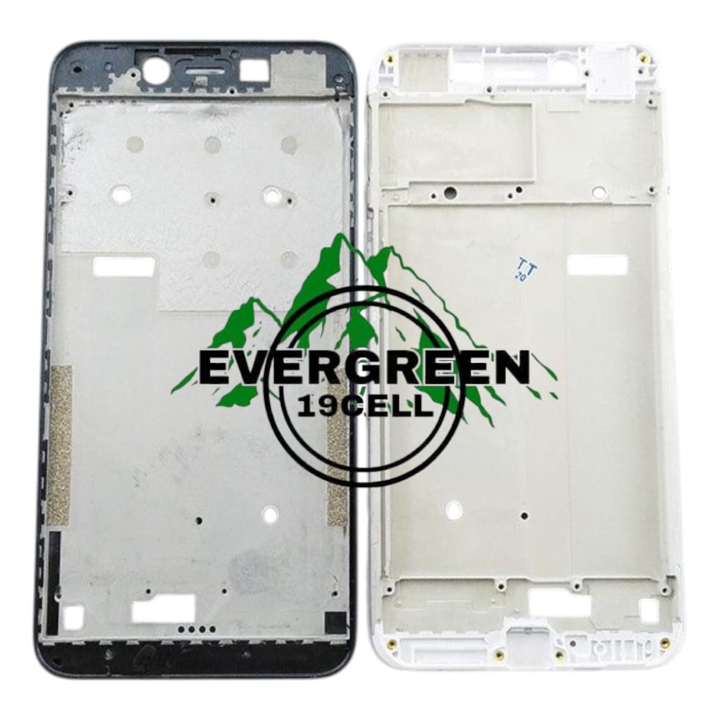 FRAME LCD OPPO A71 2018 ( hitam ) / ( putih ) DUDUKAN TATAKAN TULANG TENGAH LCD OPPO A71 2018