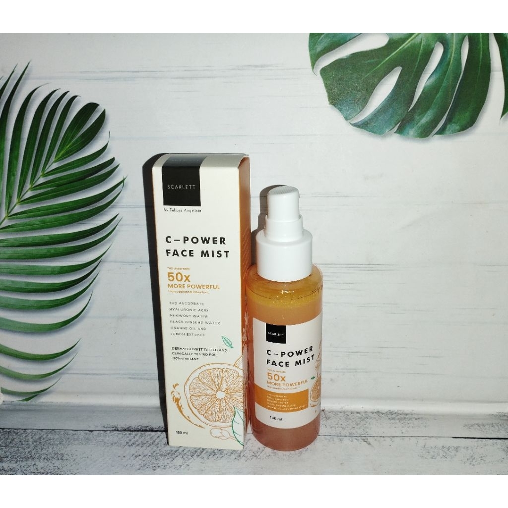 SCARLETT FACE MIST C-POWER