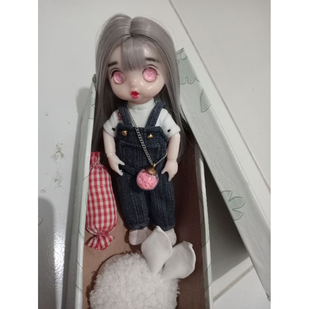 baju boneka BJD doll 16 cm