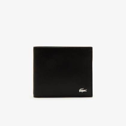 LACOSTE ORIGINAL STORE 100% - Men's Fitzgerald Leather Wallet And Card Holder Set
