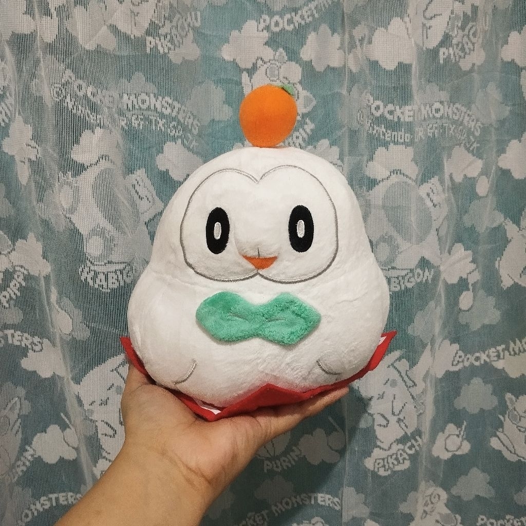 BONEKA POKEMON MOCHI KAGAMI ROWLET pokemon center