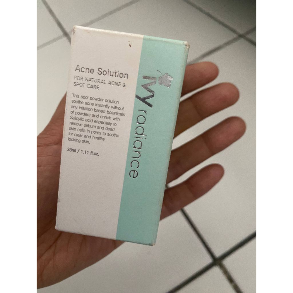 Ivy Radiance Wijaya Platinum (obat totol jerawat)