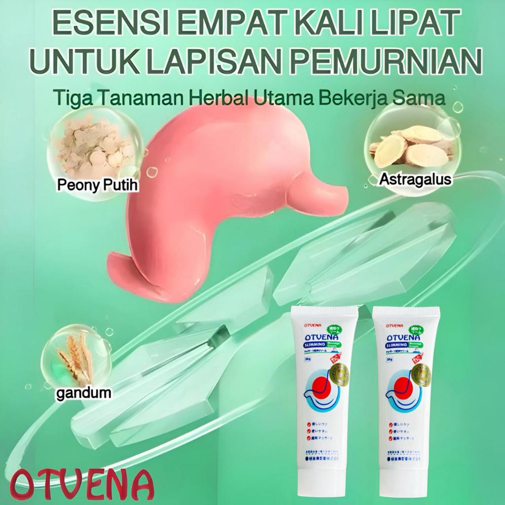 Otvena Slimming Cream Herbal Gel Atasi Asam Lambung