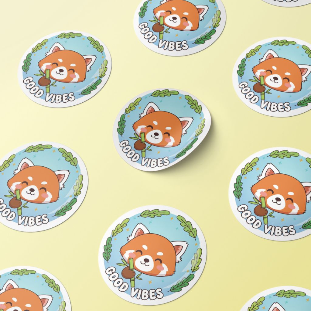 Sticker Chromo Kiss Cut/Die Cut A3