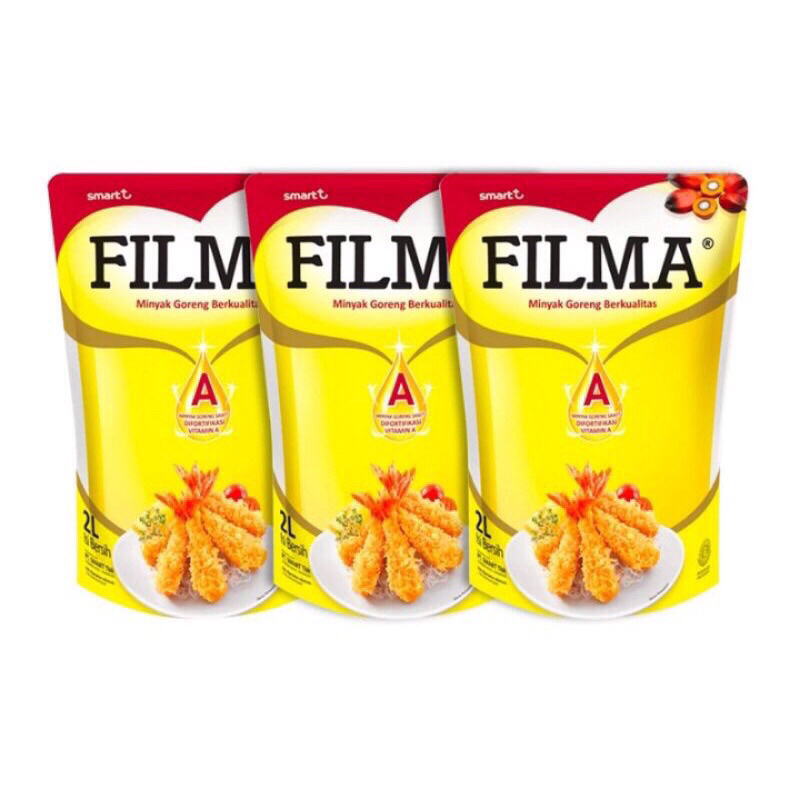 Filma Minyak Goreng Pouch 1 L / Minyak Goreng Filma 2 Liter Pouch Promo