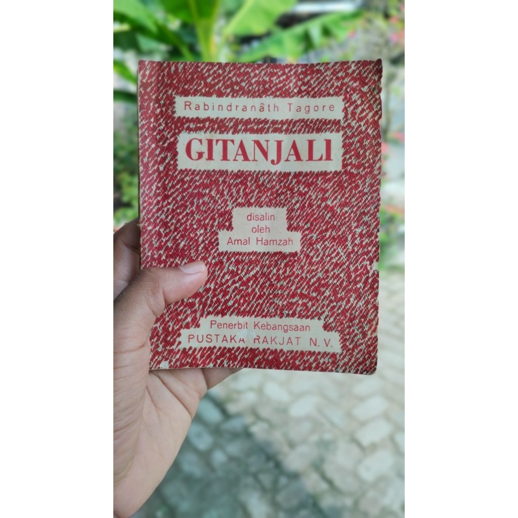 GITANJALI Original. karya Rabribdanath Tagore.