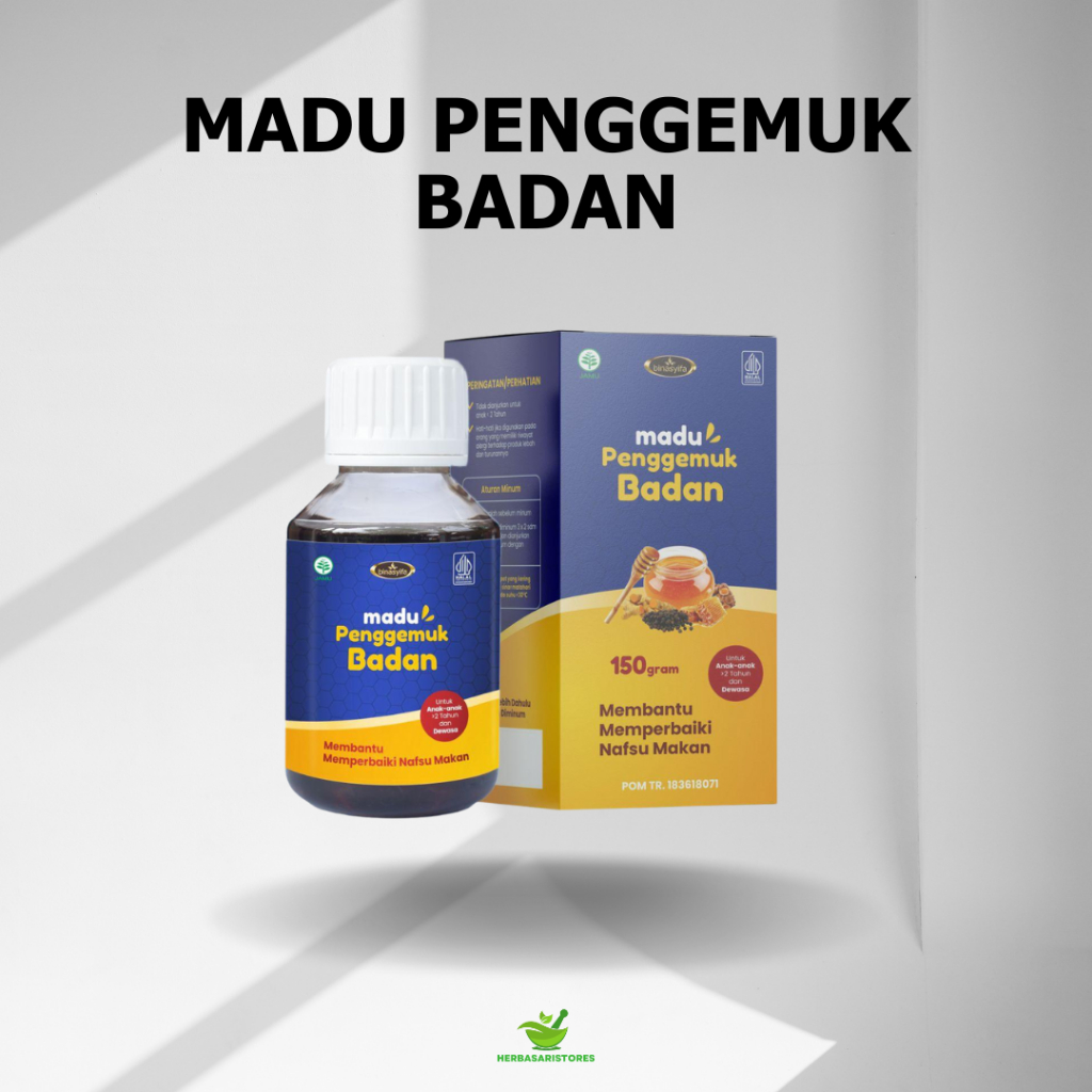 Supleman Menambah Nafsu Makan - Menambah Berat Badan - Madu Penggemuk Badan
