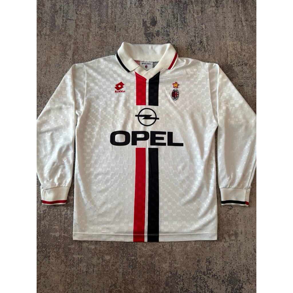 Jersey AC Milan 1995-1996 Away Kit Long Sleeve Player Issue