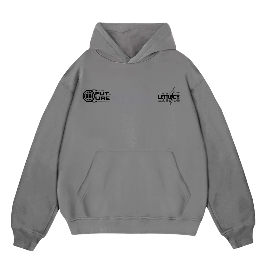 Whyme Hoodie Boxy Future Puff Dewasa Pria dan Wanita