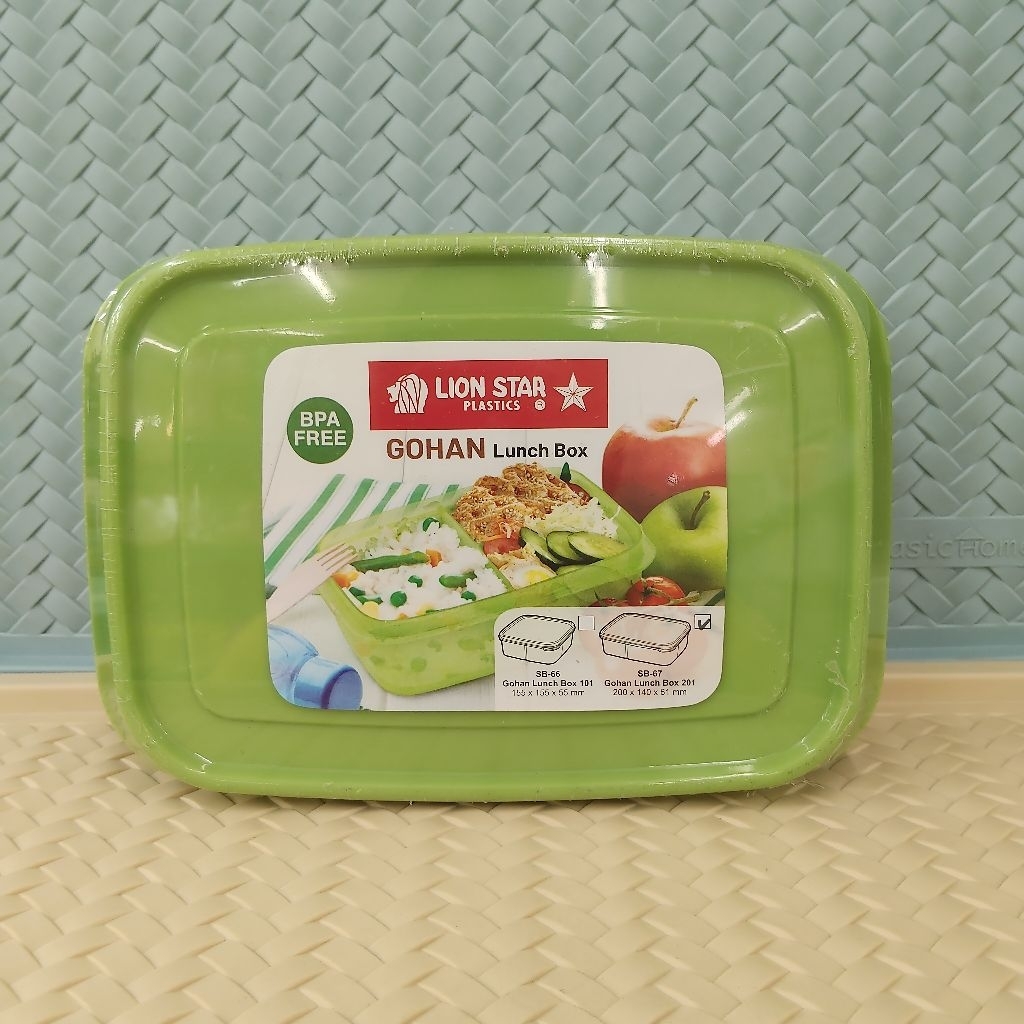 LUNCH BOX / KOTAK MAKAN GOHAN 201 SB67 LION STAR 590633