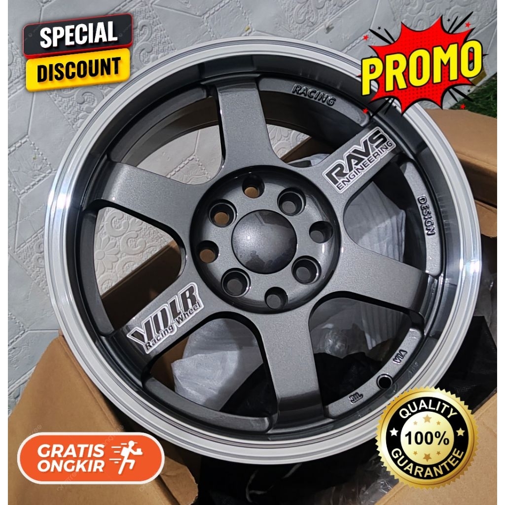 Velg baru termurah Rays te37 R15 (4pcs)