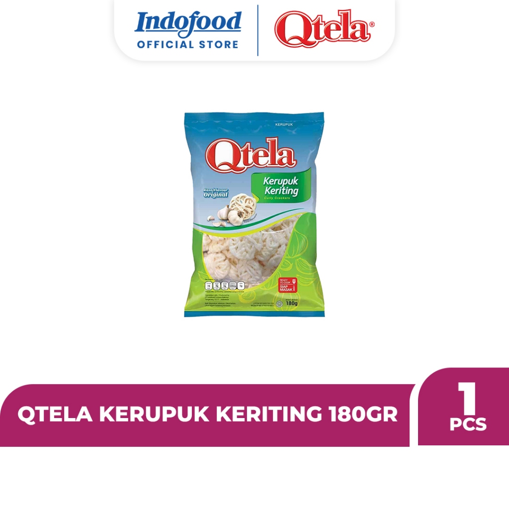 Qtela Kerupuk Keriting 180 Gr