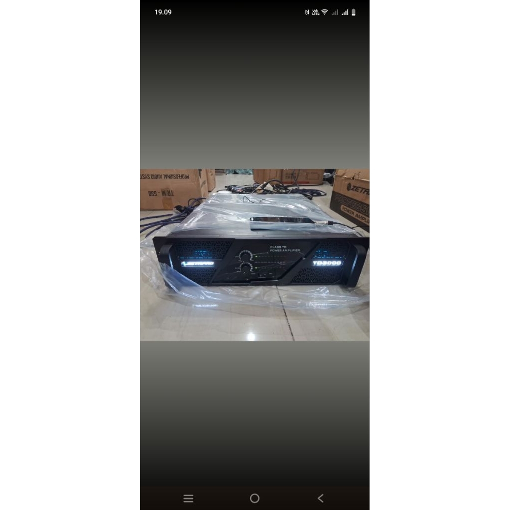 POWER ZETAPRO TD 3000 CLAS TD power amplifer zetapro td 3000 power badak