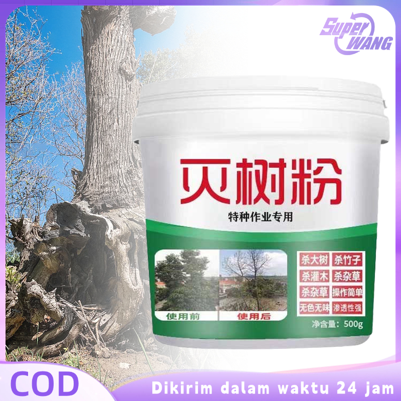 Pembasmi Pohon Besar Ampuh 500g Racun Rumput Dan Pohon Paling Ampuh Pengendalian Gulma Racun Untuk P