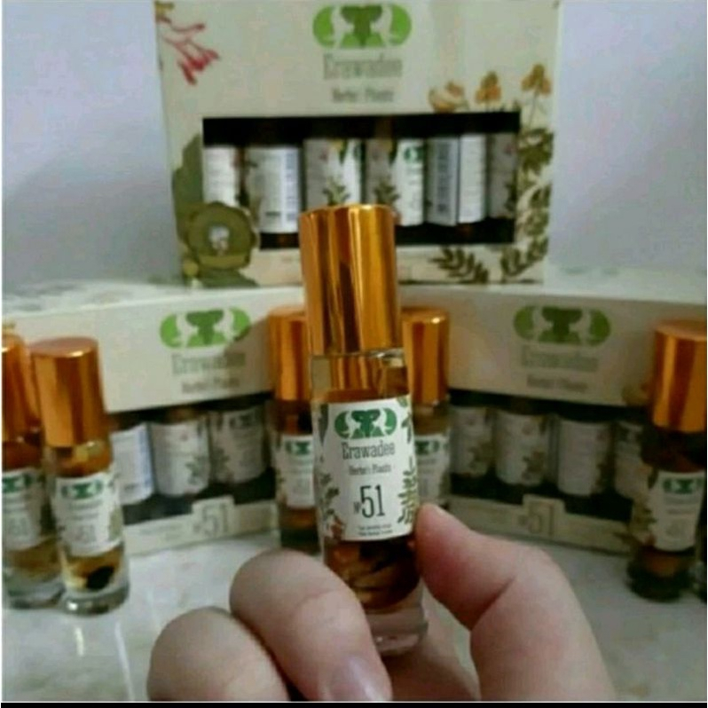 [BEST SELLER] Minyak Angin Roll On 8 ml Ori Thailand - ERAWADEE NO 51