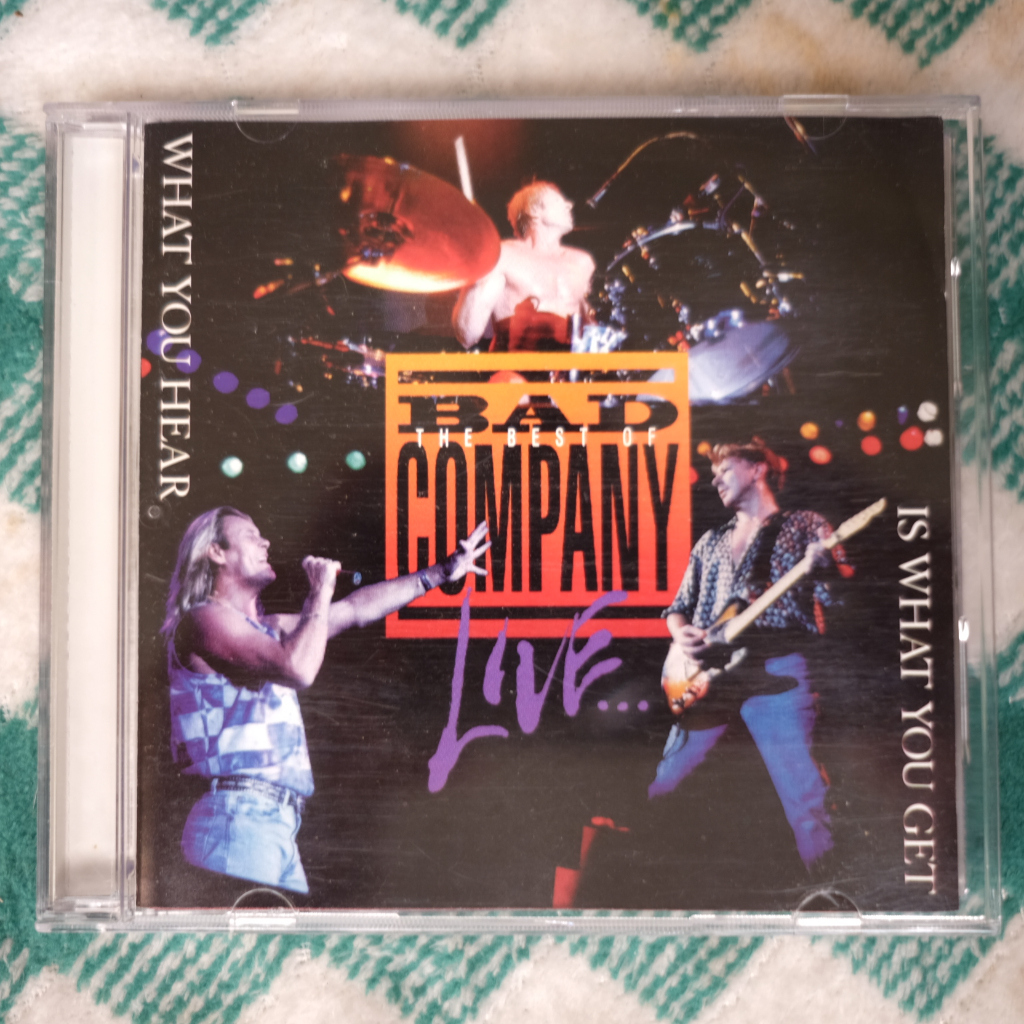 CD BAD COMPANY : LIVE WHAT YOU HEAR IS WHAT YOU GET