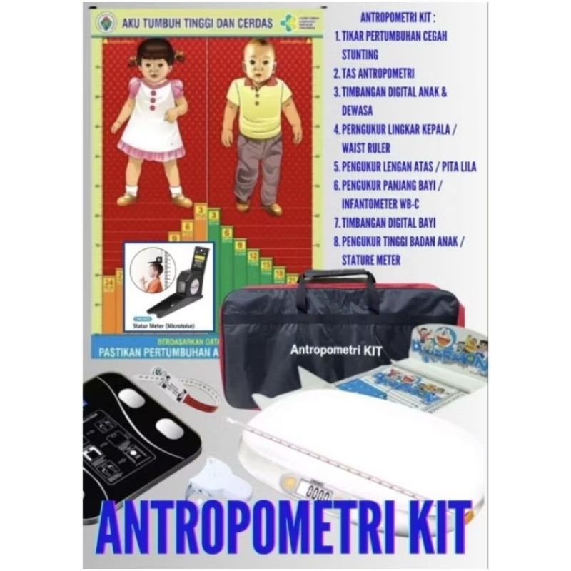 Antropometri Kit / Antropometri Kit Simple / Antro Kit / Posyandu Kit