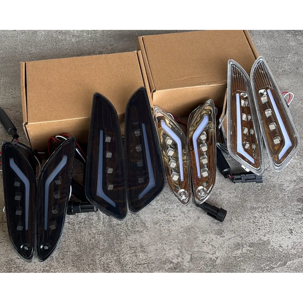 Lampu Sein Led Model Zelioni For Vespa Sprint Primavera