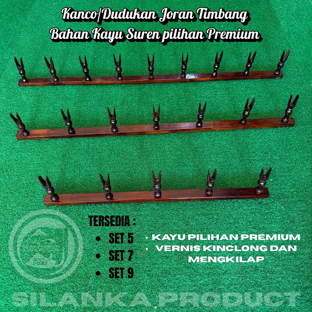 Kanco Joran Timbang/dudukan joran timbang Super Kinclong/ Kanco joran Timbang Set 5/7/9