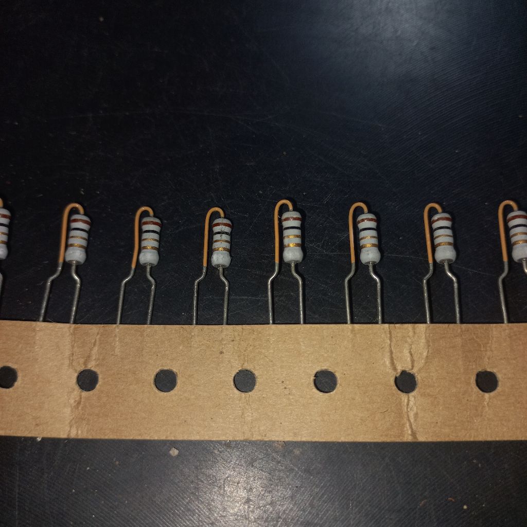 resistor 1ohm 1 watt original japan 1w 1r 1watt 1 ohm r carbon F