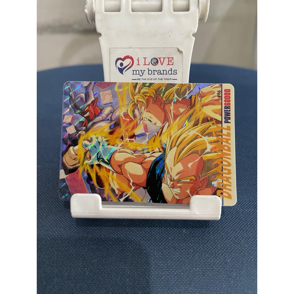 kartu hologram sticker dragon ball jadul