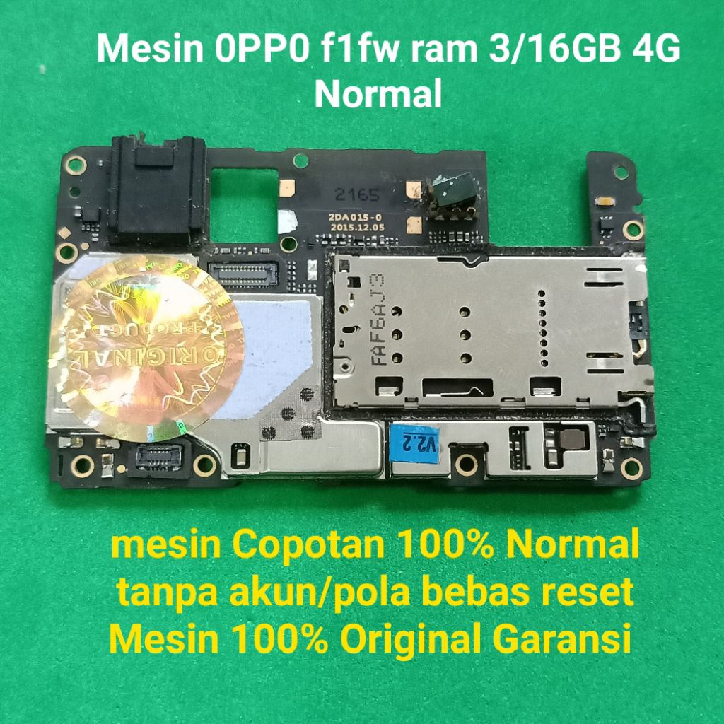 Mesin Normal Oppo f1f ram 3/16GB Second Original Copotan 100% Normal GARANSI