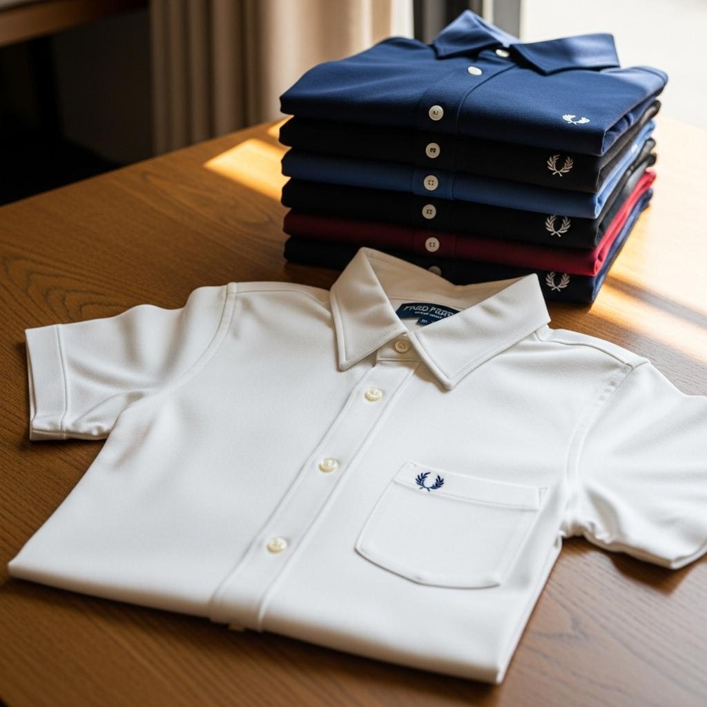 Kemeja Putih Pendek Pria/Kemeja Logo Padi Bordir 3D Pria/Kemeja Casual Pria/Kemeja Slimfit Pria