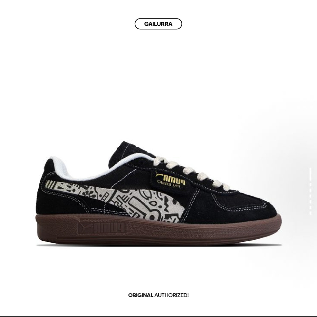 Puma Palermo Black Gum Original