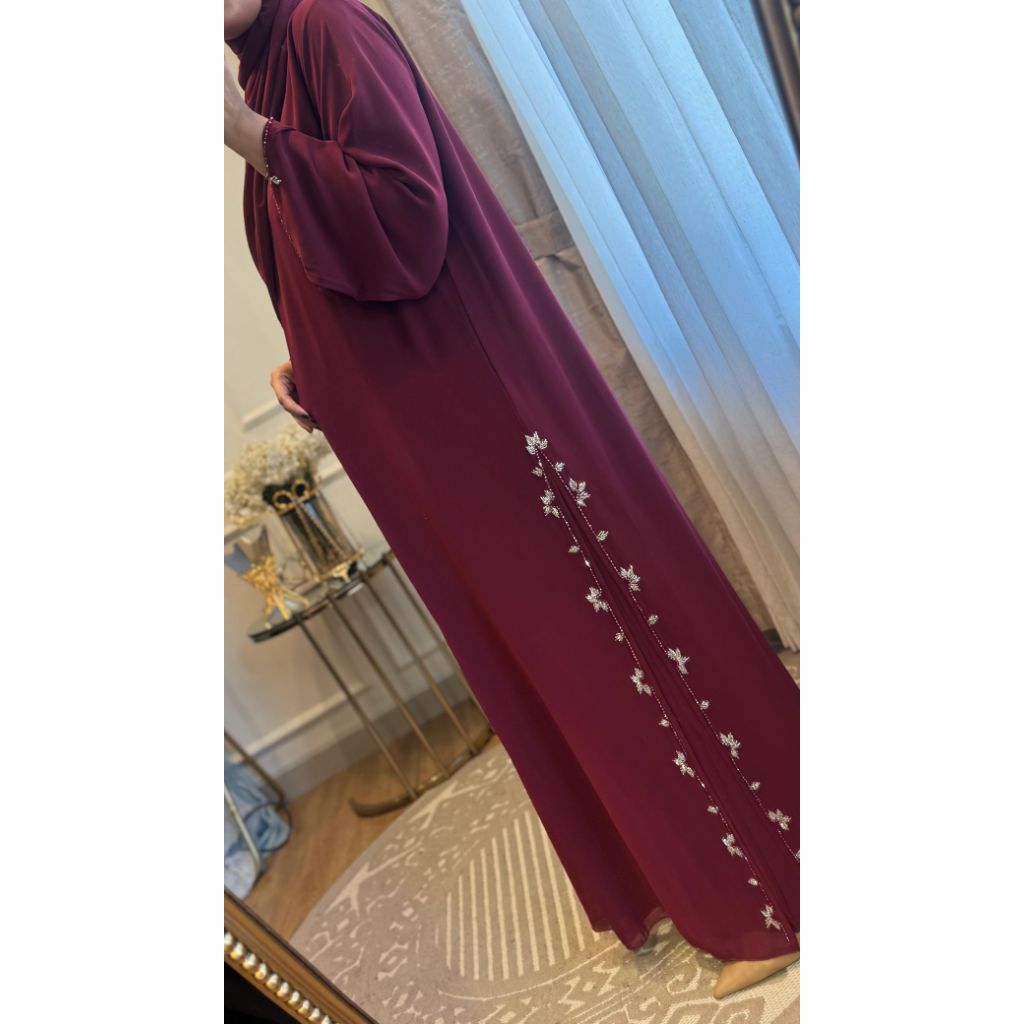 Abaya Aynar Maroon