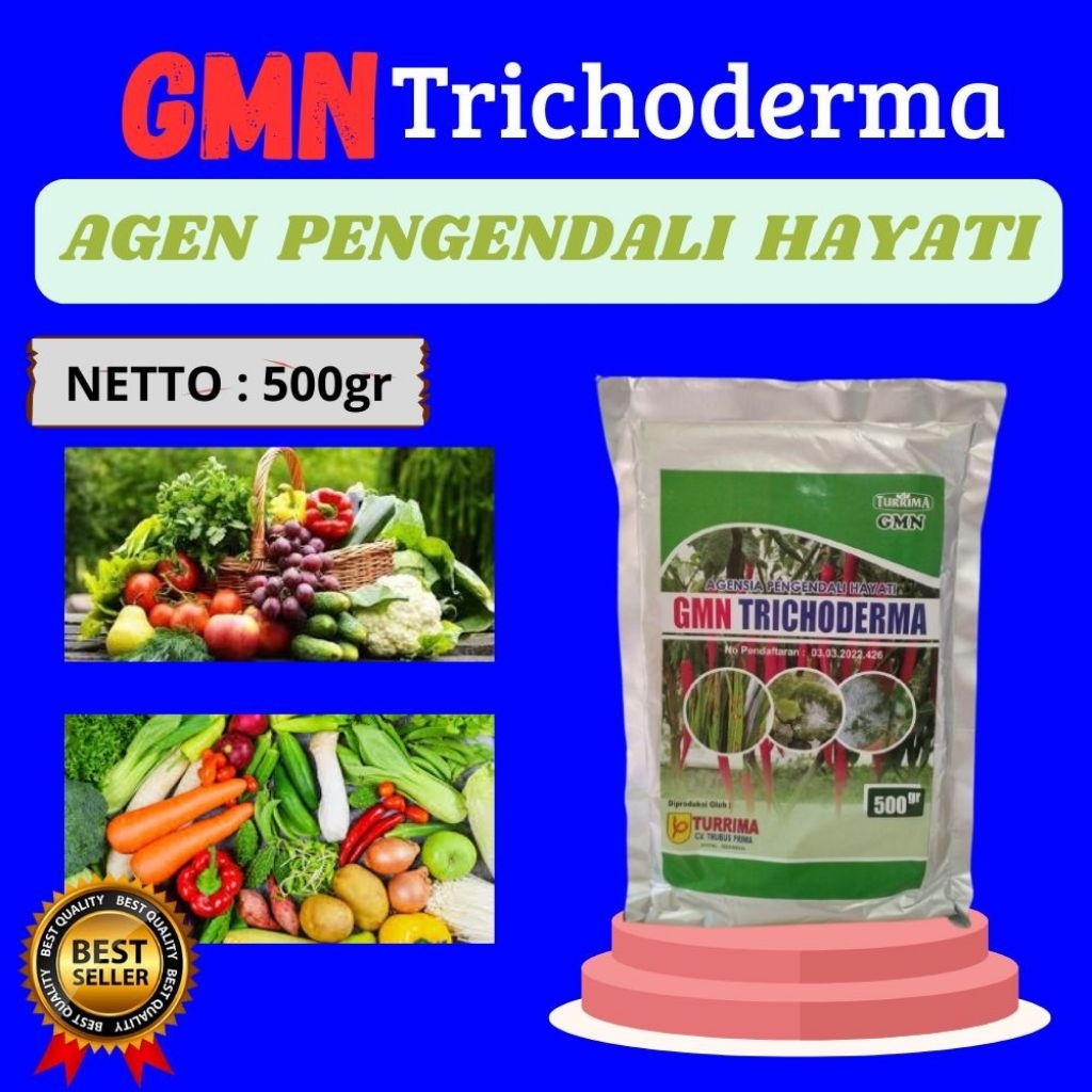 PROMO  Tricoderma Natural Control, Tricoderma Nogan Isi 500gram