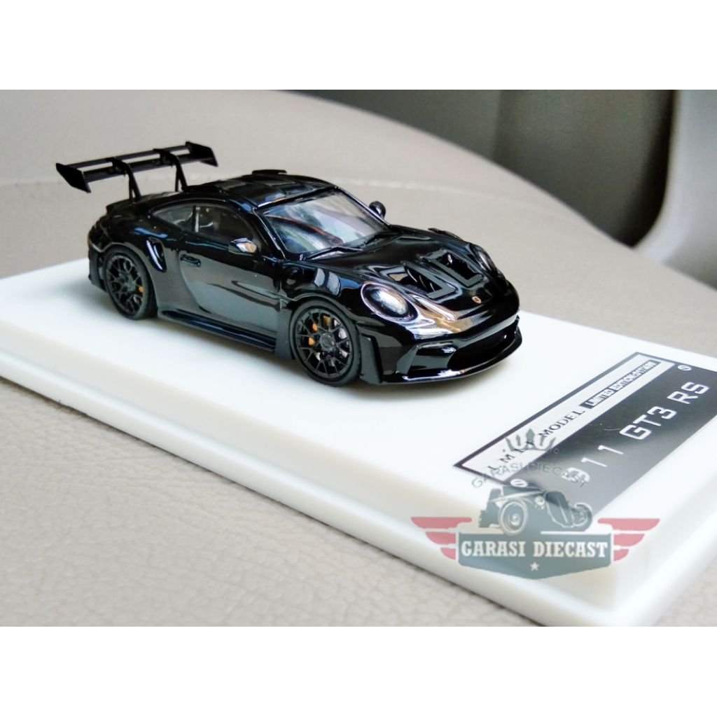 Diecast LMLF 1/64 Porsche 911 GT3 RS limited edition black