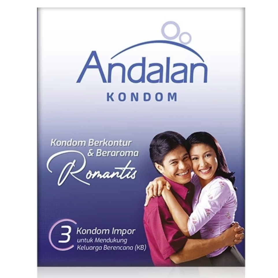 Kondom Andalan isi 3 pcs - Andalan