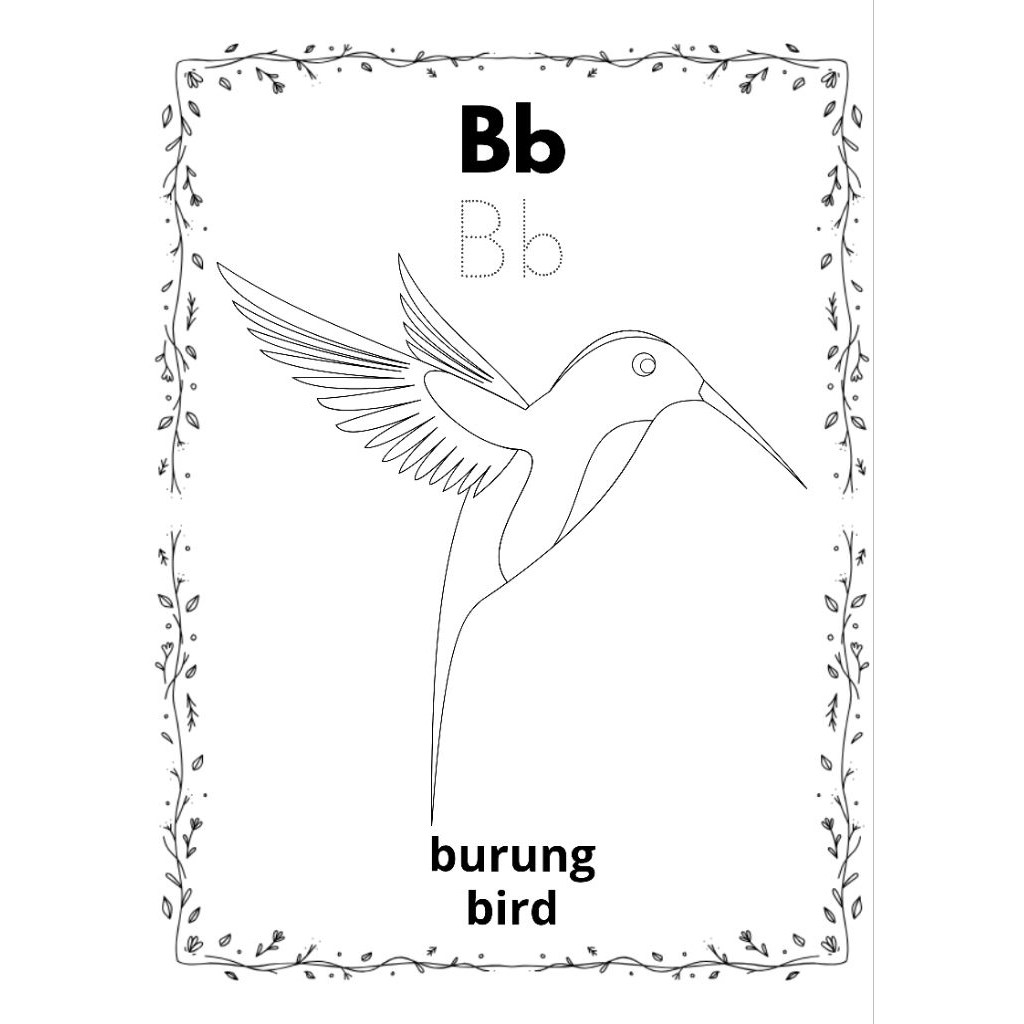 Worksheet Mewarnai Anak TK