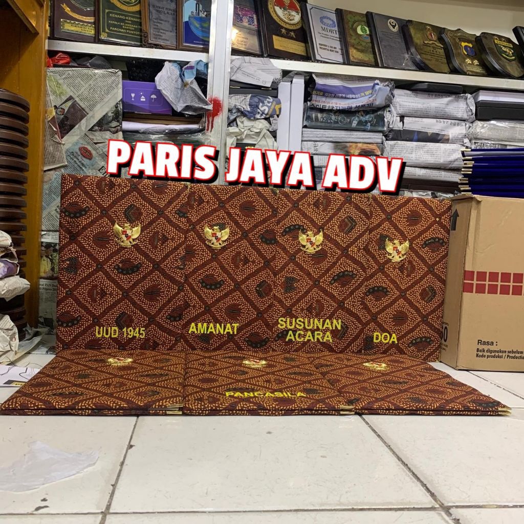 MAP BLUDRU LAMBANG GARUDA PANCASILA KUNINGAN COR 3D PREMIUM