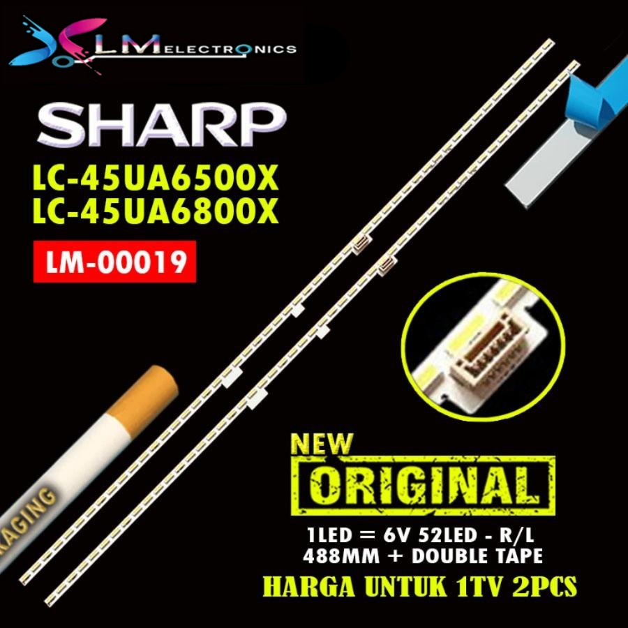 BACKLIGHT TV LED SHARP 45 LC-45UA6800X LC-45UA6500X LC45UA6800X LC45UA6500X 45UA6800X 45UA6500X