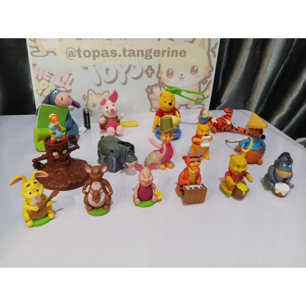 McD Happy Meal Winnie the Pooh Mix Series