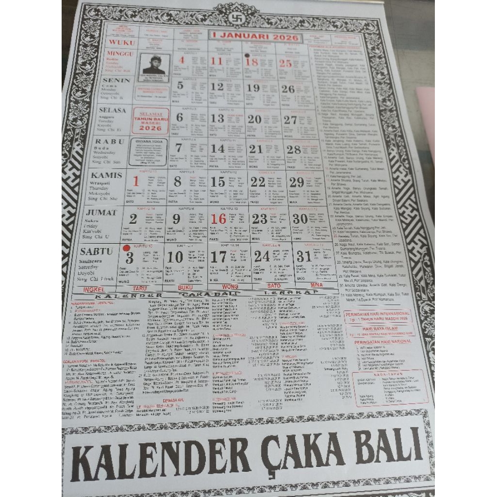 Kalender Bali Tahun 2026