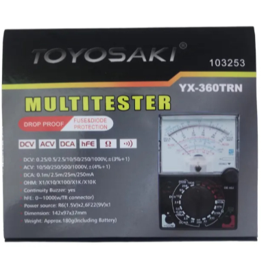 Toyosaki Multi Tester Analog Besar Avo Meter
