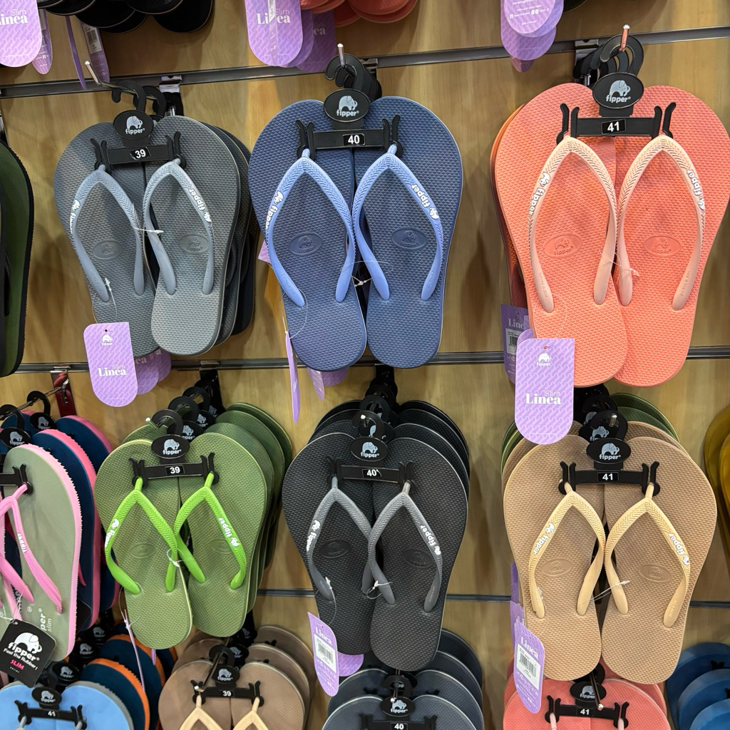 Sandal fipper cewek slim linea sale