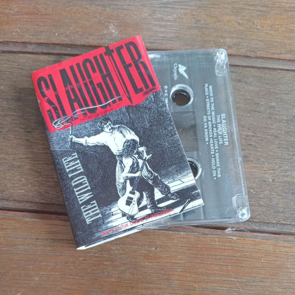 Kaset Slaughter The Wild Life/1992 chrysalis records