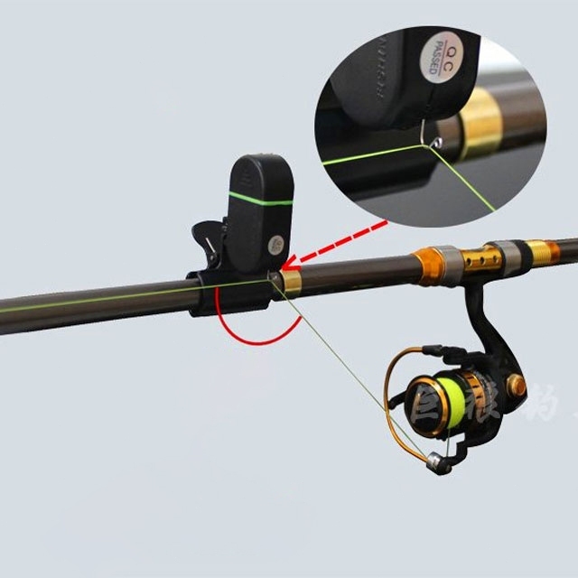 KRISTAL_ Alarm Pancing Dengan Indikator Fishing Indicator Alarm Pancing Indikator Led Kail Bel