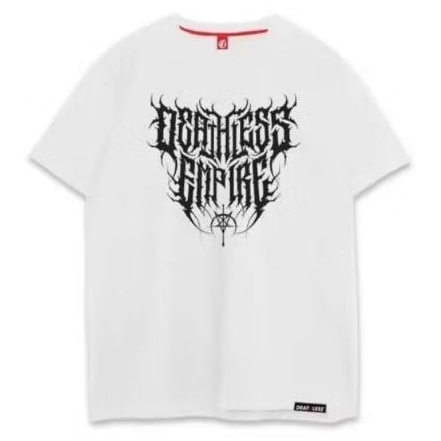 Kaos Deathless Empire lengan pendek putih