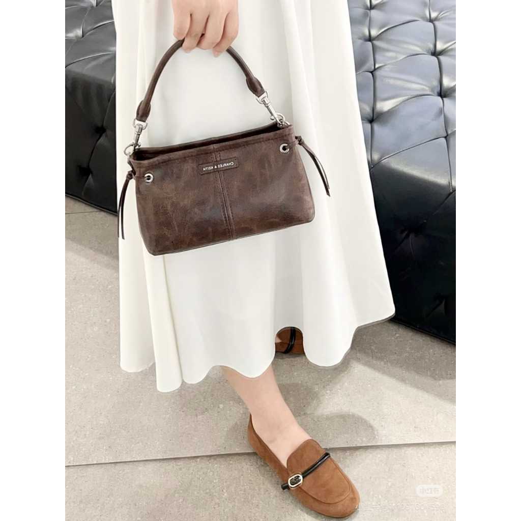 Top Handle Vintage Metalic - Tas Selempang - Tas Serut CK Mini#