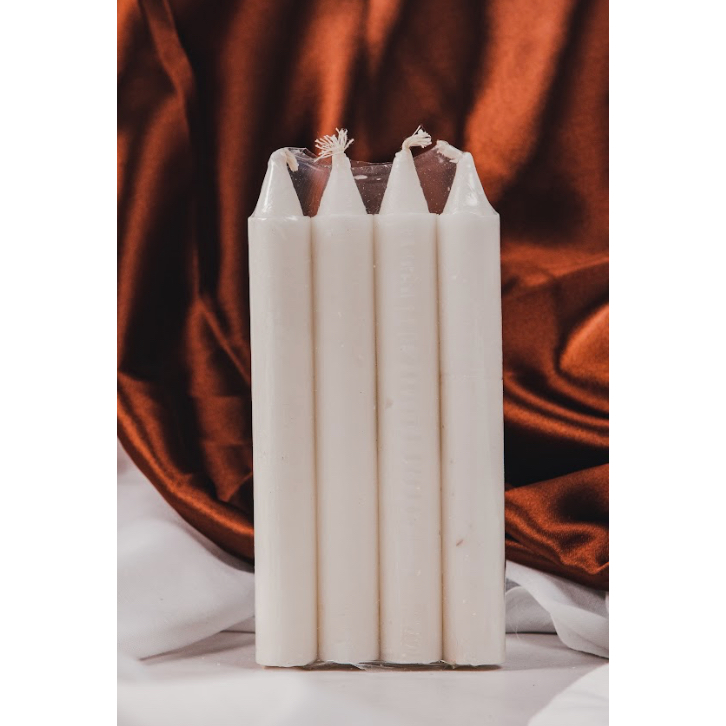 Lilin Putih / Lilin Custom - Lilin isi 8 (M)