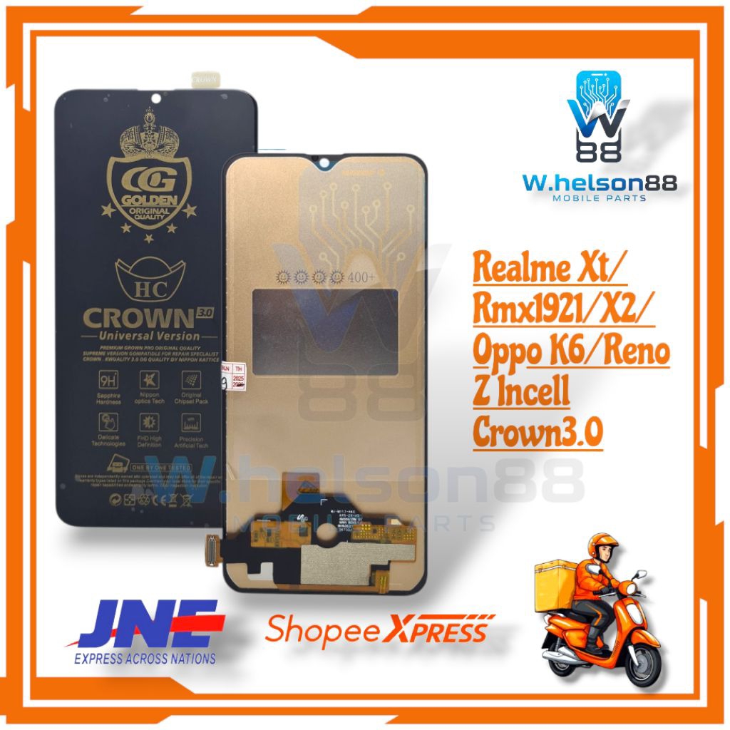 LCD TOUCHSCREEN REALME XT/RMX1921/REALME X2/OP K5 INCEL ORI