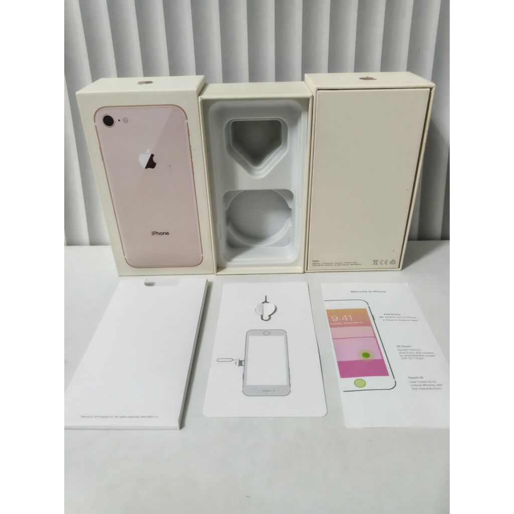 boks Kardus Dus Hp iPhone 7/7Plus Gold Original